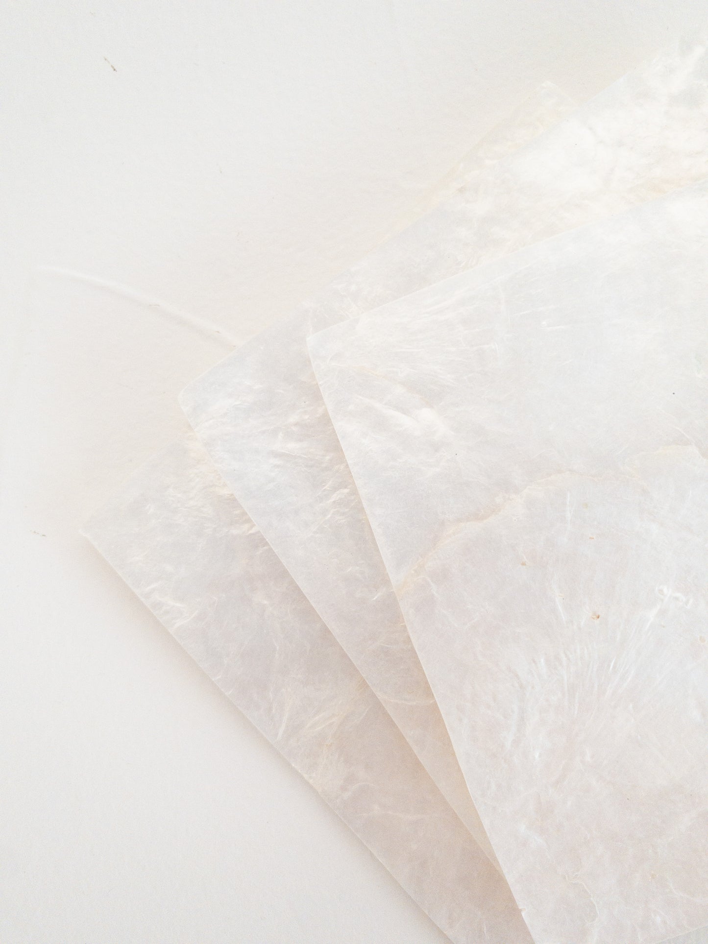 Sqaure Capiz Shell Coasters (Set of 4)