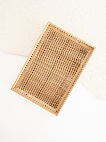 Hana Rectangle Bamboo Tray