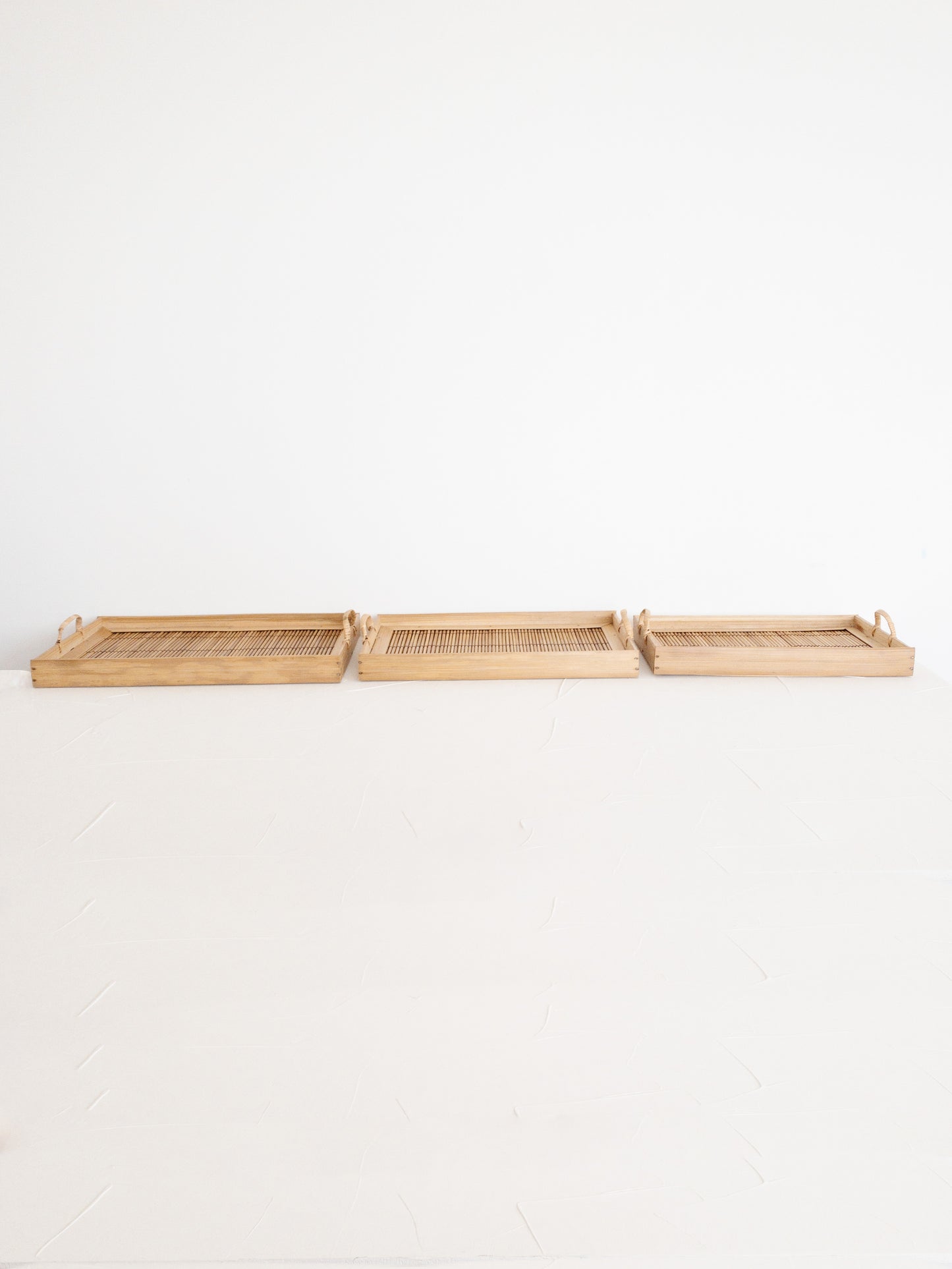 Kaya Bamboo Tray (Set of 3)