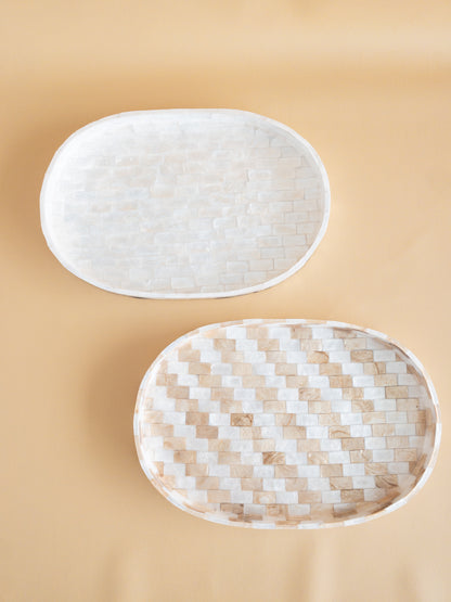 Cove Oval Tray