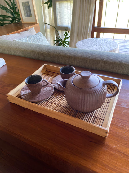 Hana Rectangle Bamboo Tray